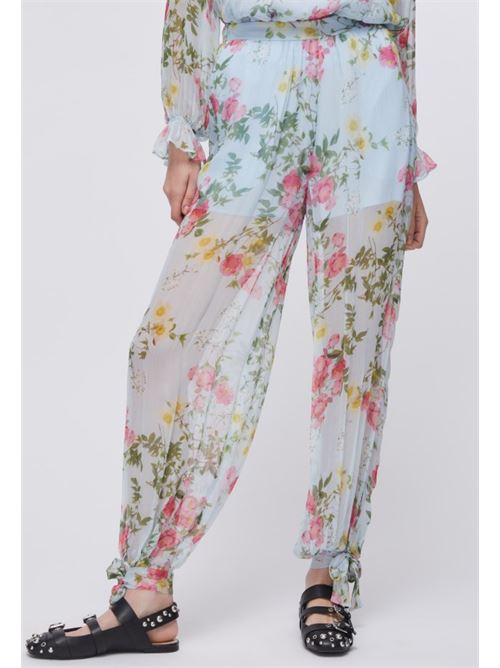 Pantaloni a fiori Liu Jo | WA6342T3473.P9422